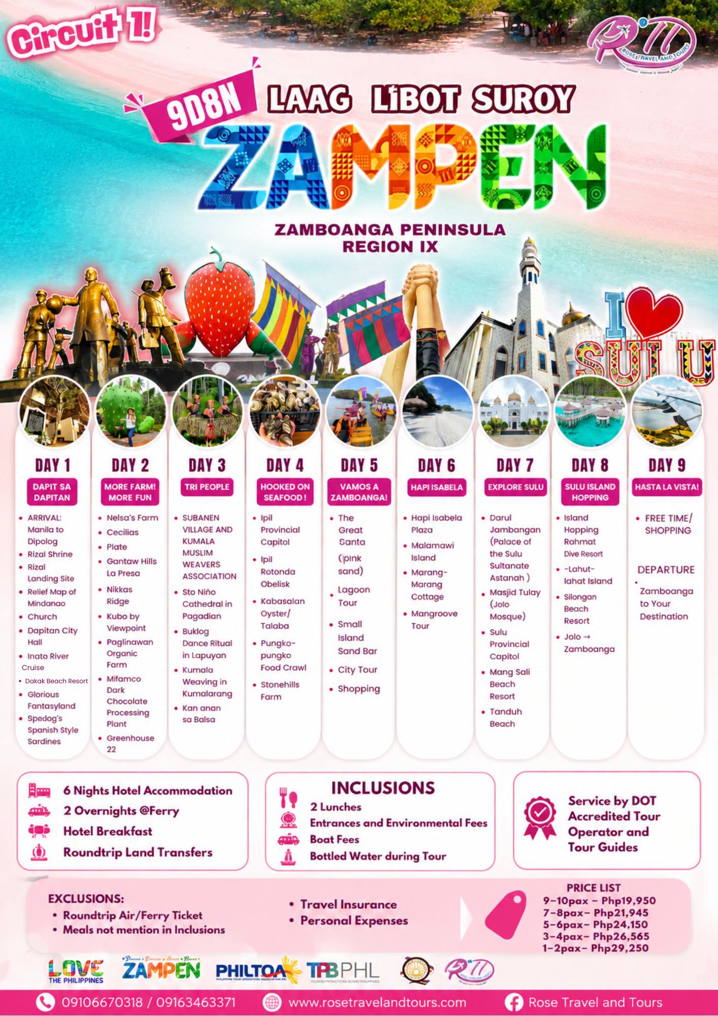 🌴✨ LAAG • LIBOT • SUROY - CIRCUIT 1 ZAMPEN! ✨🌴
